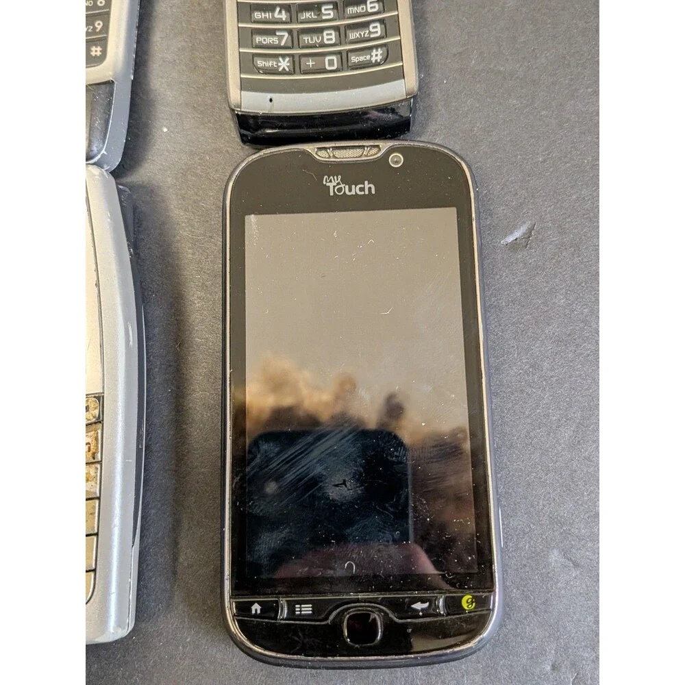 Flip, Slider and Smart Phone Lot - 8 Phones Total Untested